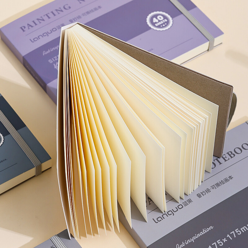 40 listova Kreativna bilježnica za crtanje Potrgljiva bilježnica s višestrukim specifikacijama Knjiga za crtanje Grafiti Slikarstvo za učenike Likovni pribor