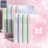 Σημειωματάριο A5 Coil Απλό και όμορφο μεγάλο σημειωματάριο Cute Coil σημειωματάριο που γράφει κορεατικά σημειωματάρια γραφικής ύλης για φοιτητές