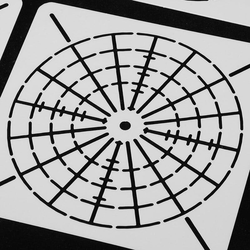 Ευαίσθητα στένσιλ Βολικά στένσιλ με κουκκίδες Πρότυπα Diy Diy Supply