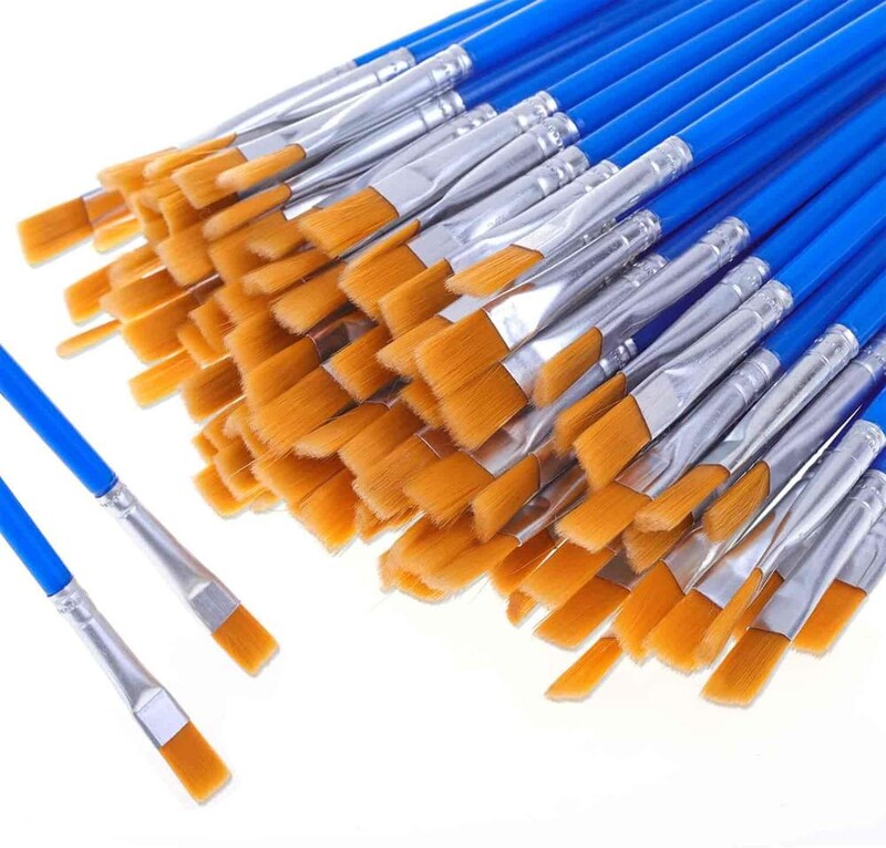 20 tk Väikesed peened nailonist juuksevärvipintslid joonistamiseks Akvarellipintslid Värvipintslid, lastekunst kunstnike tarnijatele