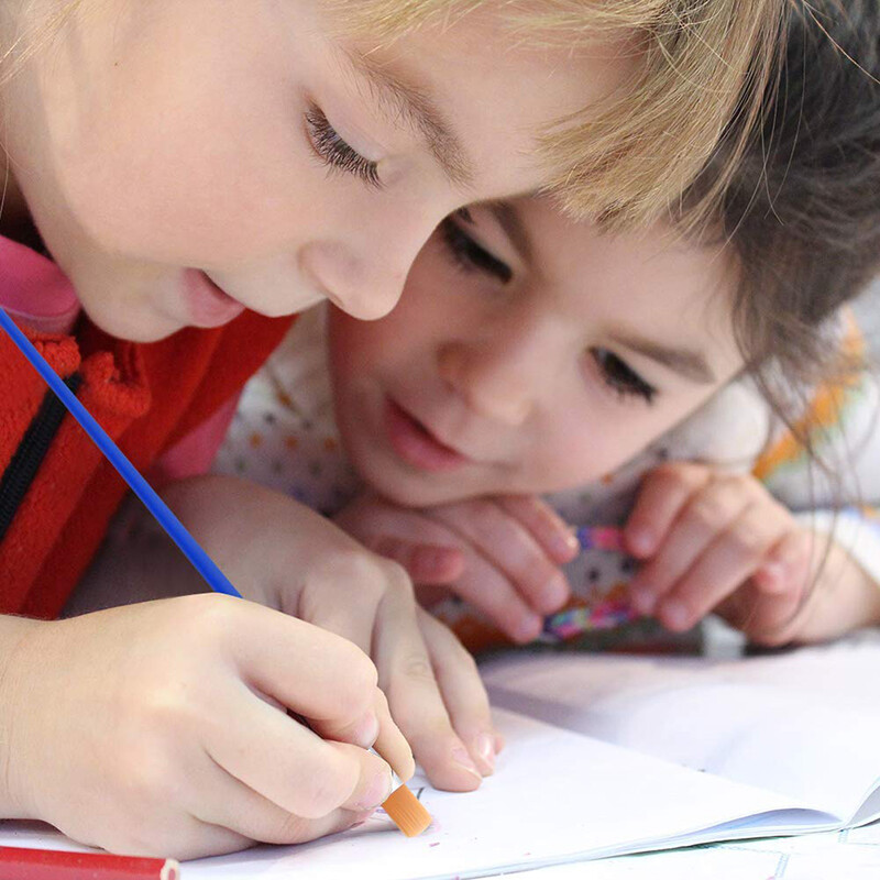 20 tk Väikesed peened nailonist juuksevärvipintslid joonistamiseks Akvarellipintslid Värvipintslid, lastekunst kunstnike tarnijatele