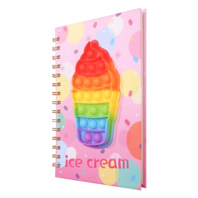 Uus A5-formaadis märkmik Sülearvuti Stressivastased mänguasjad Ükssarvik silikoonkäsiraamat Õpilasraamat Õpetaja kirjutuspaber Pühadekink