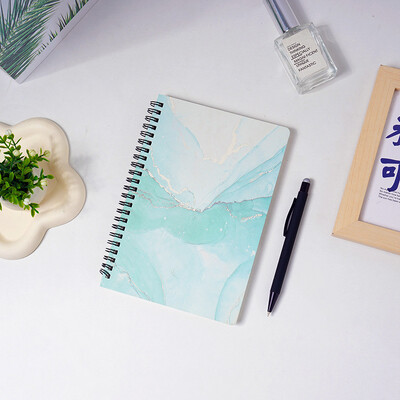 Σημειωματάριο σημειωματάριο με μοτίβο μαρμάρου Α5 Τετράδιο ασκήσεων με επένδυση χαρτί Ημερολόγιο Ημερολόγιο για σχολικά είδη Εκμάθηση γραφικής ύλης Σημειωματάριο