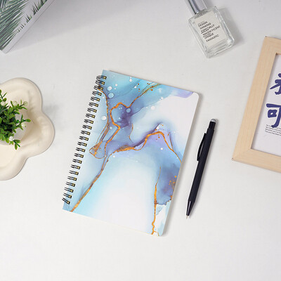 Σημειωματάριο σημειωματάριο με μοτίβο μαρμάρου Α5 Τετράδιο ασκήσεων με επένδυση χαρτί Ημερολόγιο Ημερολόγιο για σχολικά είδη Εκμάθηση γραφικής ύλης Σημειωματάριο