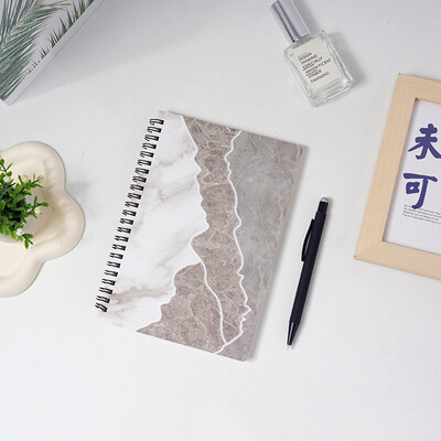 Σημειωματάριο σημειωματάριο με μοτίβο μαρμάρου Α5 Τετράδιο ασκήσεων με επένδυση χαρτί Ημερολόγιο Ημερολόγιο για σχολικά είδη Εκμάθηση γραφικής ύλης Σημειωματάριο
