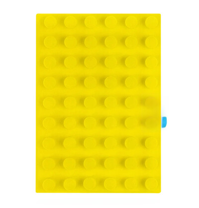 Loomingulised kirjatarbed silikoonmärkmiku logoga prinditav ehitusplokid kingitus 6A õpilaste silikoonmärkmik