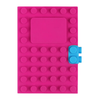 Loomingulised kirjatarbed silikoonmärkmiku logoga prinditav ehitusplokid kingitus 6A õpilaste silikoonmärkmik