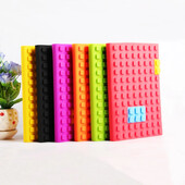 Sülearvuti silikoonist pop-kaanega Märkmeplokid Fidget Sensoorsed mänguasjad Miniajakirjad Koolitarbed Laste Kirjatarbed