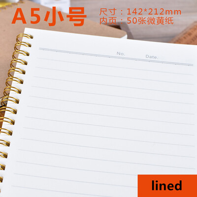 Caiet A5 Jurnal Mediu Kraft Grid Dot Blank Planificator zilnic Săptămânal Carte Planificator de gestionare a timpului Rechizite școlare Papetarie Cadou