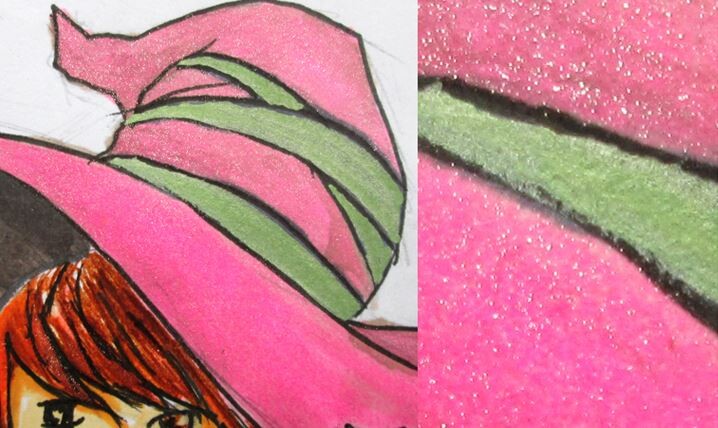 ZIG Kuretake akvarellpintslipliiatsid MS-60 WINK OF LUNA Glitter, läikiv pintslipliiats Jaapanis