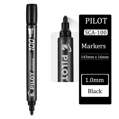 1 τεμ Japan PILOT Μόνιμοι μαρκαδόροι SCA-400/SCA-100 Μη ξεθωριασμένος μαρκαδόρος αλκοόλης Αδιάβροχη ζωγραφική αφίσας Graffiti Χαρτικά