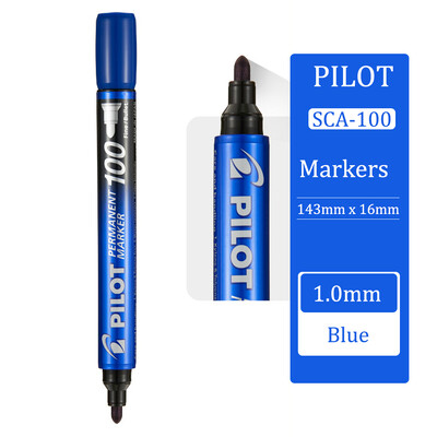 1 τεμ Japan PILOT Μόνιμοι μαρκαδόροι SCA-400/SCA-100 Μη ξεθωριασμένος μαρκαδόρος αλκοόλης Αδιάβροχη ζωγραφική αφίσας Graffiti Χαρτικά