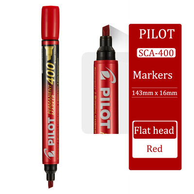 1 τεμ Japan PILOT Μόνιμοι μαρκαδόροι SCA-400/SCA-100 Μη ξεθωριασμένος μαρκαδόρος αλκοόλης Αδιάβροχη ζωγραφική αφίσας Graffiti Χαρτικά