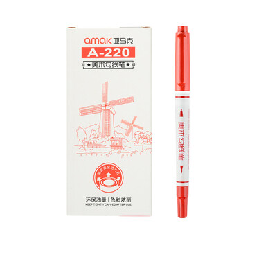 Set de pixuri de marcare permanentă cu două capete, 10 buc. Marcator pentru CD, rezistent la apă, cu vârf de linie fină, cu vârf subțire, cu vârf brut, 0,5 mm-1 mm, culoare fină