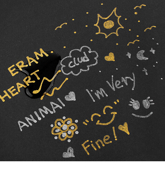 12 šarenih DIY umjetničkih olovki Trajne boje Markeri Vodootporni bijeli markeri gaznoga sloja gume gumena tkanina Boja Metalne boje Markeri