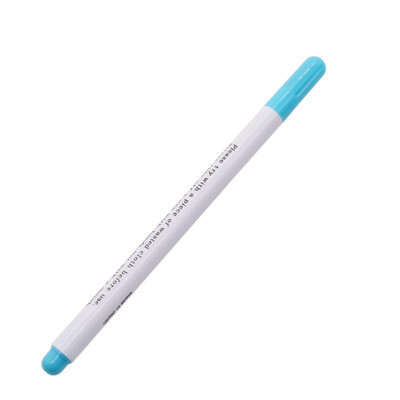 12 tk/partii Vees lahustuv pliiats DIY kirjatarbed Kustutavad pliiatsid Grommet Ink Kangamarker Märgistuspliiatsid DIY Näputöö Punane Sinine Lilla