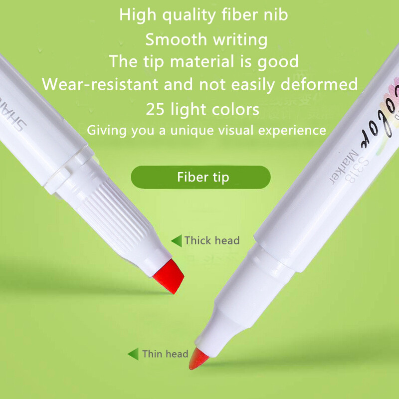 Fluorescentne olovke za označavanje u 5 boja za papir DIY markeri za crtanje za školske uredske potrepštine kawaii umjetnički pribor