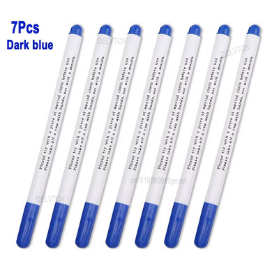 7gab. DIY, krustdūrienu komplekts, ūdens dzēšama pildspalva, mazgājama šķīstoša, izzūdoša tintes auduma marķieris šūšanas piederumiem