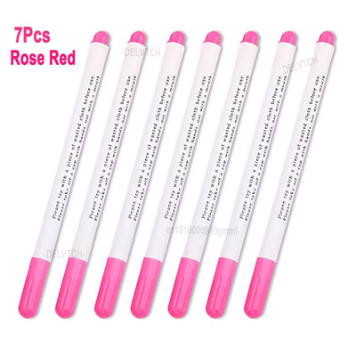 7gab. DIY, krustdūrienu komplekts, ūdens dzēšama pildspalva, mazgājama šķīstoša, izzūdoša tintes auduma marķieris šūšanas piederumiem