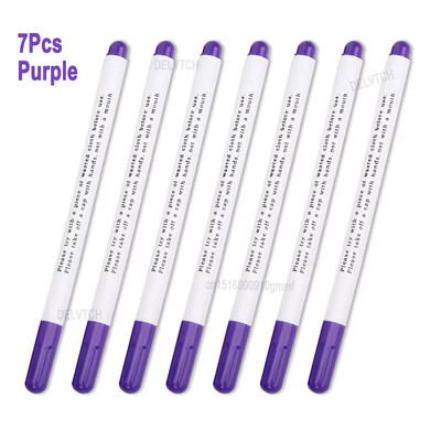 7gab. DIY, krustdūrienu komplekts, ūdens dzēšama pildspalva, mazgājama šķīstoša, izzūdoša tintes auduma marķieris šūšanas piederumiem