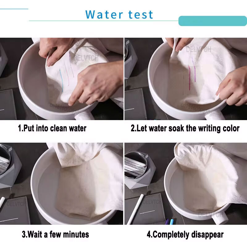 7gab. DIY, krustdūrienu komplekts, ūdens dzēšama pildspalva, mazgājama šķīstoša, izzūdoša tintes auduma marķieris šūšanas piederumiem