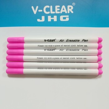 VCLEAR 6 τεμ. Fabric Marker Air Erasable Pen With Vanishing Ink Pen Fabric Marking Pen for Clothing DIY Εργαλεία ραπτικής κεντήματα