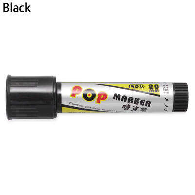 1 ΤΕΜ 20mm Μαρκαδόροι σκίτσου γκράφιτι με επαναγεμιζόμενο POP αδιάβροχο χρώμα Μόνιμος μαρκαδόρος για σχέδιο αφίσας Ειδικό Σχολείο Τέχνης