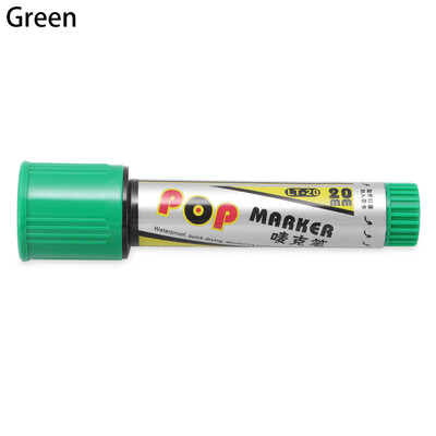 1 ΤΕΜ 20mm Μαρκαδόροι σκίτσου γκράφιτι με επαναγεμιζόμενο POP αδιάβροχο χρώμα Μόνιμος μαρκαδόρος για σχέδιο αφίσας Ειδικό Σχολείο Τέχνης