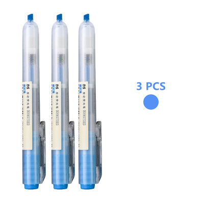 3 tk sissetõmmatavad markerpliiats 6 värvi kirjatarvete esiletõstja märkmete märgistamiseks päeviku joonistustööriistad