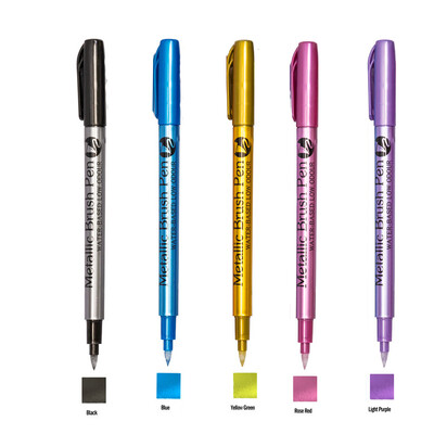 Metallist markerpliiatsid Värvilised hõbedased kullavärvi pliiatsid musta paberi, klaasi, kivimaalimise, isetegemise väljalõigete albumi jaoks