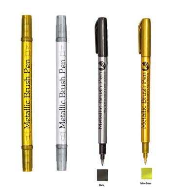 Metallist markerpliiatsid Värvilised hõbedased kullavärvi pliiatsid musta paberi, klaasi, kivimaalimise, isetegemise väljalõigete albumi jaoks