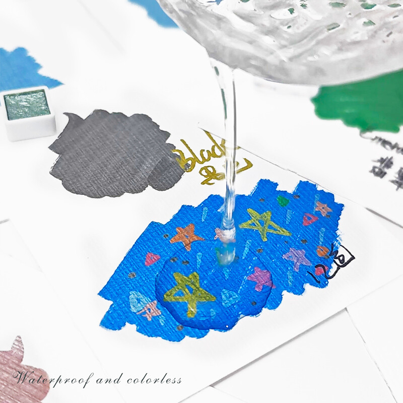 Metallist markerpliiatsid Värvilised hõbedased kullavärvi pliiatsid musta paberi, klaasi, kivimaalimise, isetegemise väljalõigete albumi jaoks