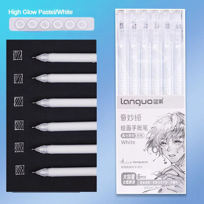 9 τμχ/σετ στυλό Kawaii Morandi Gel στυλό Σετ Μαρκαδόροι τέχνης Πολύχρωμα στυλό μελάνι με τζελ Liner Στυλό Σχολικό Γραφείο Γραφείο Στυλό δώρου