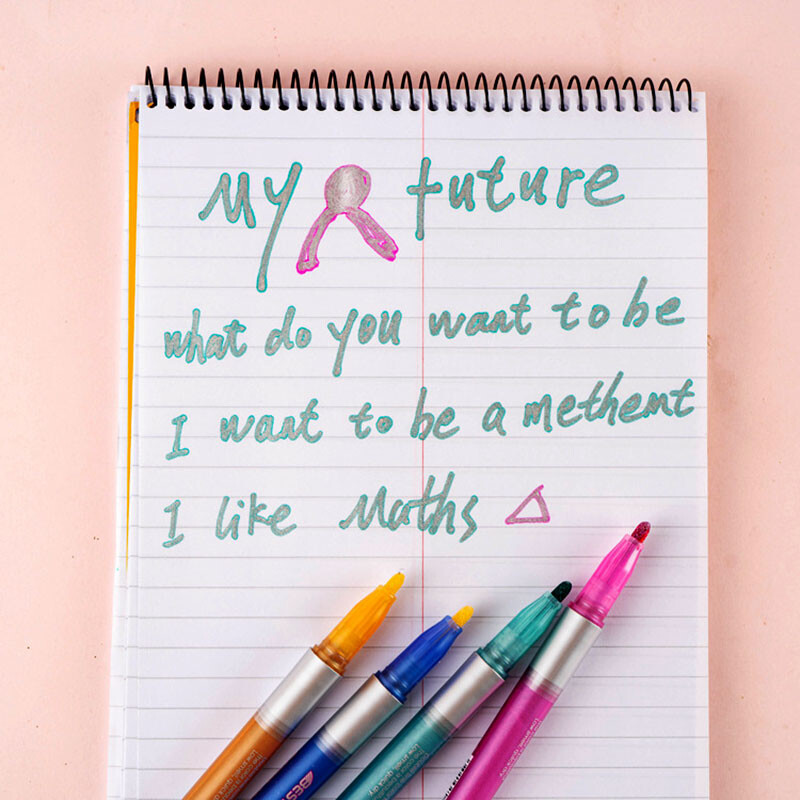 8 buc 12 buc culoare dublă linie contur artă Marker Pen DIY Graffiti Highlighter pentru album de însemnări jurnal poster card pictură desen