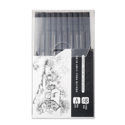 Cerneală rezistentă la apă Pix de desen negru Pigment Linie fină Markere pentru schiță Pix pentru linie de cârlig Pixuri pentru schiță Fineliner pentru desen Articole de papetărie 10 buc