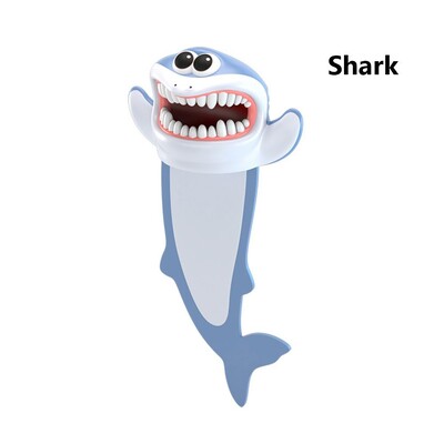 1 τεμ 3D Stereo PVC Cartoon Ζώοι σελιδοδείκτες Ocean Series Seal Octopus Stationery Student Προσωποποιημένοι δημιουργικοί δείκτες βιβλίων δώρου