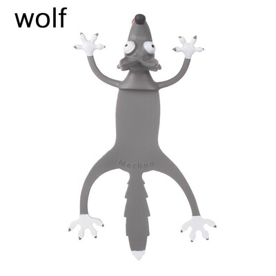 1 τεμ 3D Stereo PVC Cartoon Ζώοι σελιδοδείκτες Ocean Series Seal Octopus Stationery Student Προσωποποιημένοι δημιουργικοί δείκτες βιβλίων δώρου
