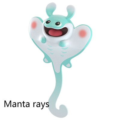 Semne de carte 3D Stereo cu desene animate drăguțe pentru animale marin, căluți de mare amuzanți, raze manta, delfin, meduze, marcator pentru cărți, rechizite școlare, cadou pentru copii