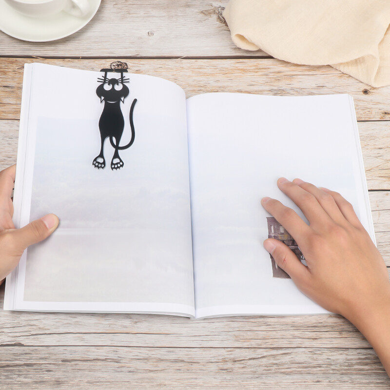 Kawaii järjehoidja 3D stereo multifilm Armas loomade raamatuklamber tudengitüdrukutele kingituseks plastist hull järjehoidja õpilaste kingitused