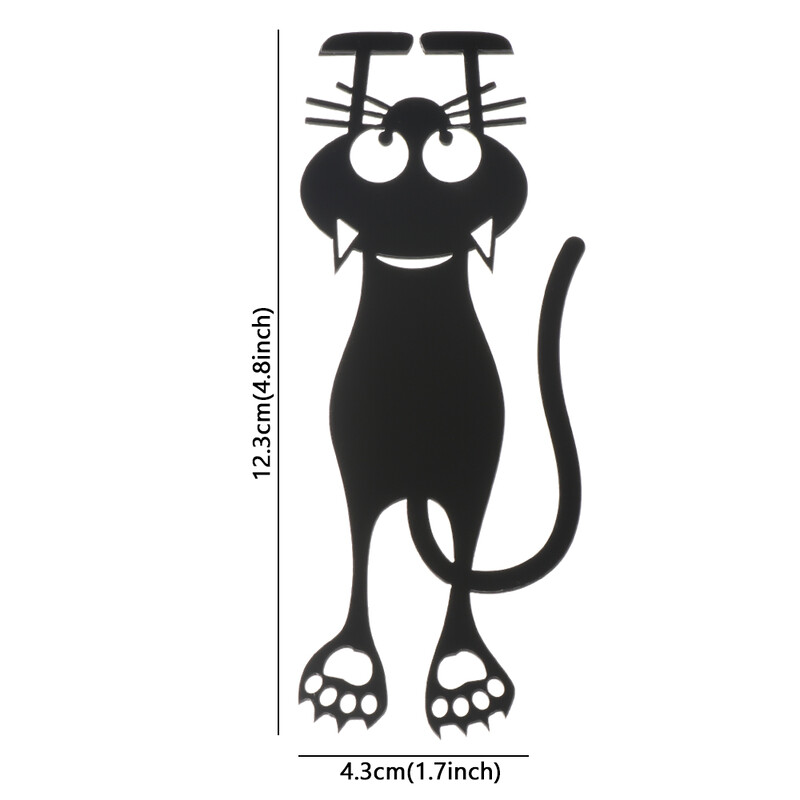 Kawaii järjehoidja 3D stereo multifilm Armas loomade raamatuklamber tudengitüdrukutele kingituseks plastist hull järjehoidja õpilaste kingitused