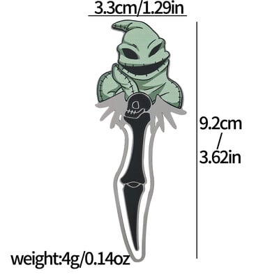 Anime Štedrý večer Záložky Fanúšikovia zbierajú papierové sponky Kovové záložky Darčekové kreslené knižné príslušenstvo pre milovníkov kníh Čitateľská fixka