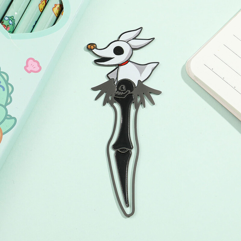 Anime Štedrý večer Záložky Fanúšikovia zbierajú papierové sponky Kovové záložky Darčekové kreslené knižné príslušenstvo pre milovníkov kníh Čitateľská fixka