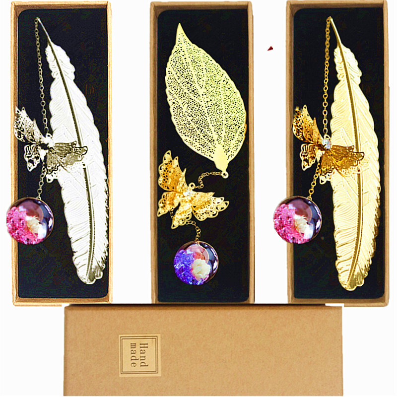 Anime metallist sulgedest järjehoidjad õpetajate tänukingitustele 2022. aasta ilusad kirjatarvete hulgimüük, odavad karbis järjehoidjad