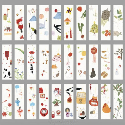 30 tk Hiina disainiga maalimiskaardid vanamoodsad karbis mälestustarbed Jy27 20 dropship paberist järjehoidjad