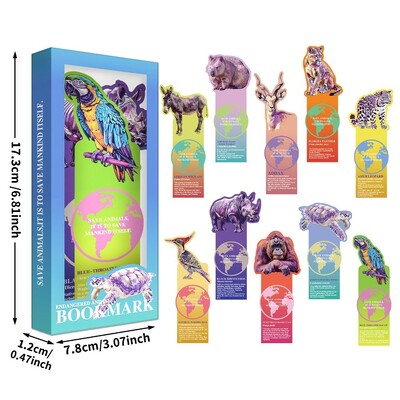 20 tk Naljakas laser lilleline järjehoidja kirjatarbed Isikupärastatud armsa kujuga lugemislehehoidja paber lugemiseks loomade raamatumarker lastele