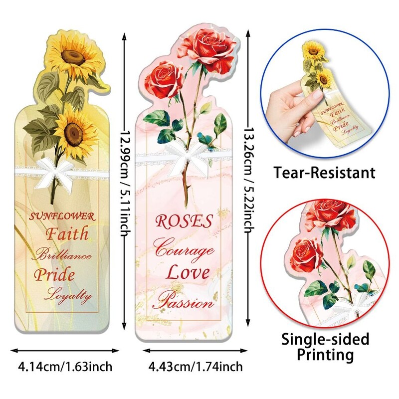 20 tk Naljakas laser lilleline järjehoidja kirjatarbed Isikupärastatud armsa kujuga lugemislehehoidja paber lugemiseks loomade raamatumarker lastele