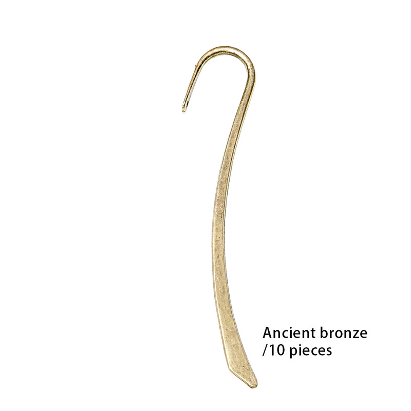 10 tükki Järjehoidja ripats Book Mark DIY Label Kirjatarbed Kaasaskantav