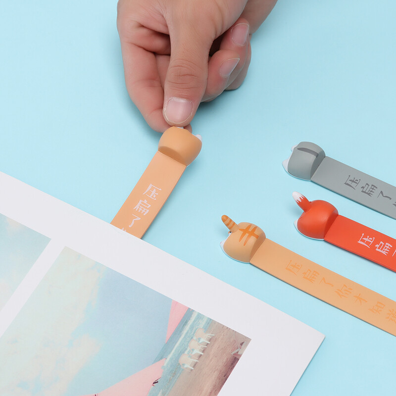 3D stereo Perse Järjehoidjad Multikad Loomade stiilis Kirjatarbed Koer DIY Lapsed Kirjatarbed Lugemine Uudsus Kingitus Käsiraamatu märgid