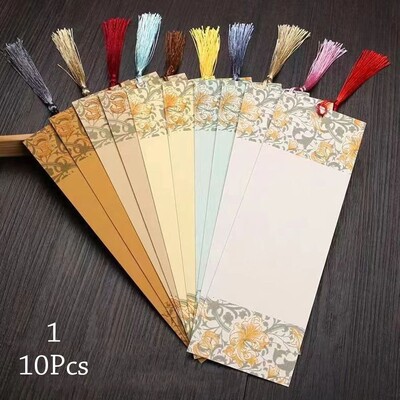 5/10 tk Creative Xuan Paper Järjehoidjad Naljakad käsitsi maalitud eralduslehed Sildid Kirjatarbed DIY raamatulehe klipid