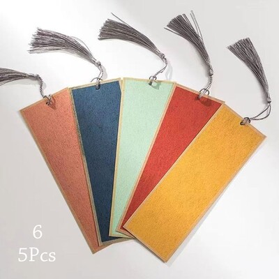 5/10 tk Creative Xuan Paper Järjehoidjad Naljakad käsitsi maalitud eralduslehed Sildid Kirjatarbed DIY raamatulehe klipid